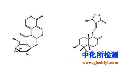 環(huán)烯醚萜苷類(lèi)檢測(cè)