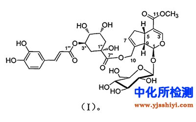 斷環(huán)烯醚苷類(lèi)化合物檢測(cè)