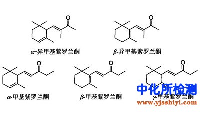 異甲基紫羅蘭酮檢測